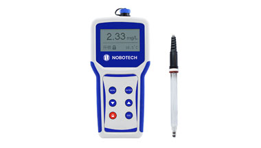 Portable dissolved ozone measuring device