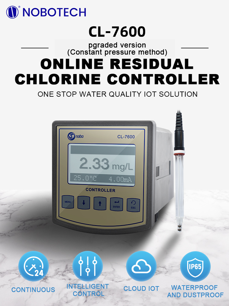 Online free chlorine meter