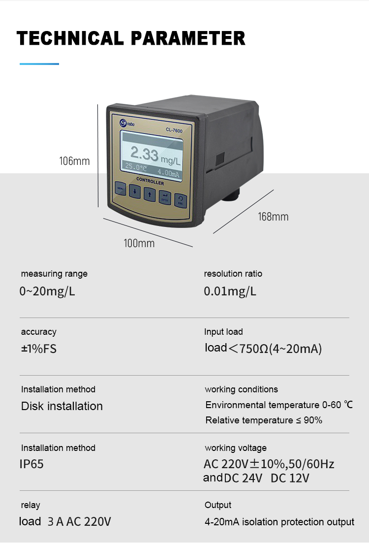 Online chlorine meter